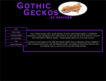 Tablet Screenshot of geckos.dachiu.com